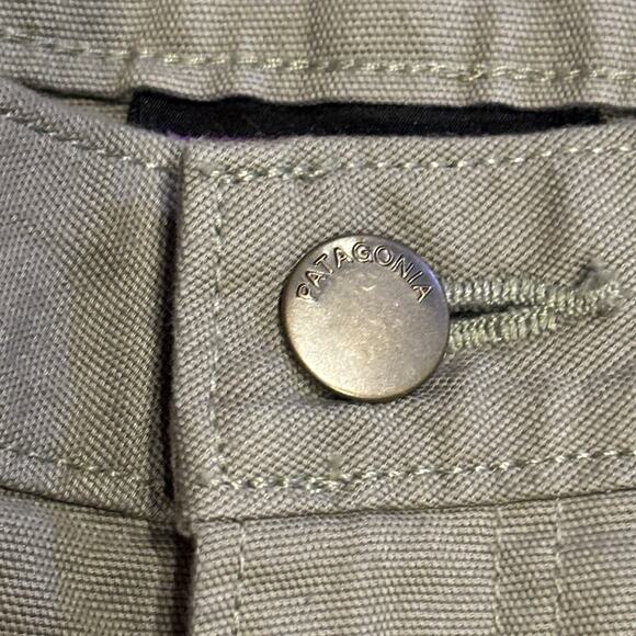 Patagonia Classic Straight Pants 5 Pocket Cropped River Rock Green Women's 10 - Picture 5 of 8